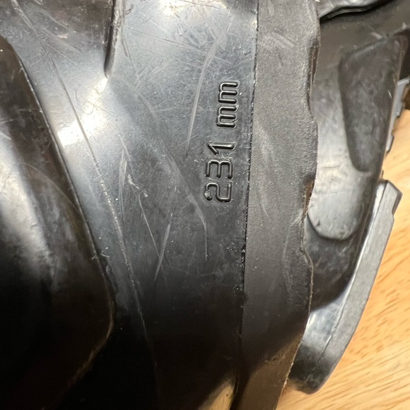 Nordica Super No.1 little kids ski boots mondo 19.5 US 13 sole plate 231 - Picture 7 of 8